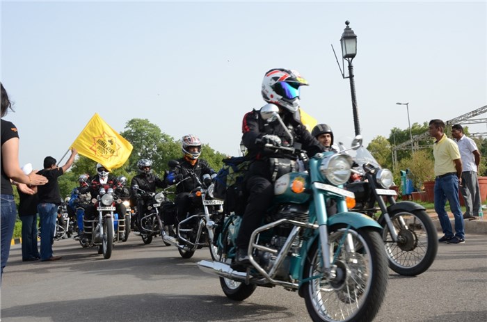 Royal Enfield&#8217;s 10th Himalayan Odyssey flagged off 